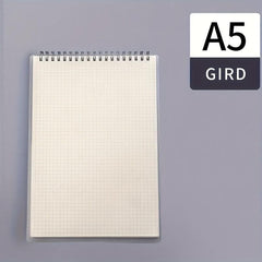 A5 Coil Notebook Small Grid Stationery Notebook