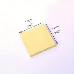 400 Colored Sticky Notes, 4 Colors, Tearable & Reusable