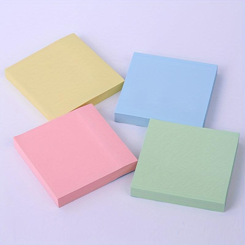 400 Colored Sticky Notes, 4 Colors, Tearable & Reusable