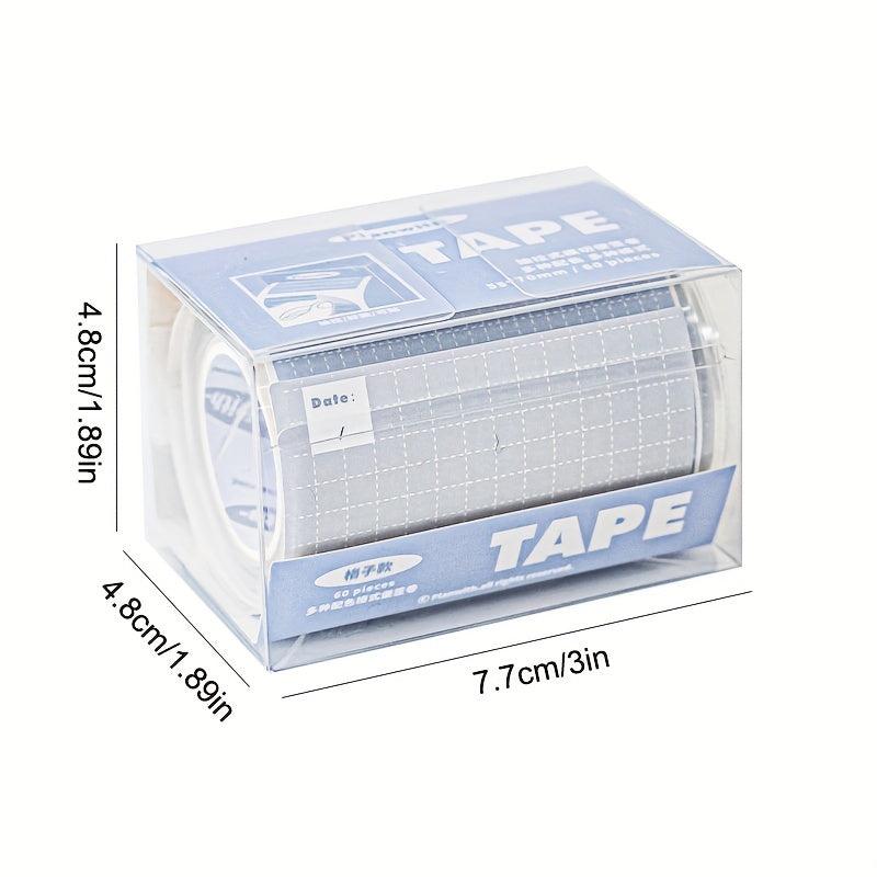 60 Sheets Sticky Notes Roll Labels Stickers Adhesive Name Tags 4 T