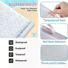 Waterproof Shock Resistant Envelopes for Storage & Mailing