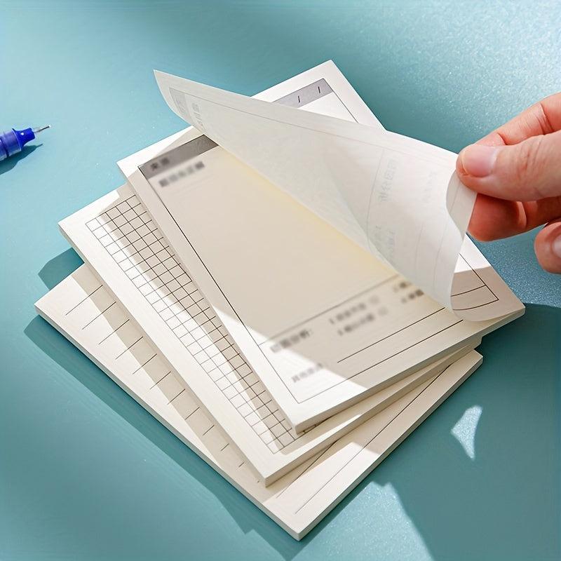 50 Sheets Sticky Notes Student Tearable Note Paper