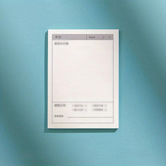 50 Sheets Sticky Notes Student Tearable Note Paper