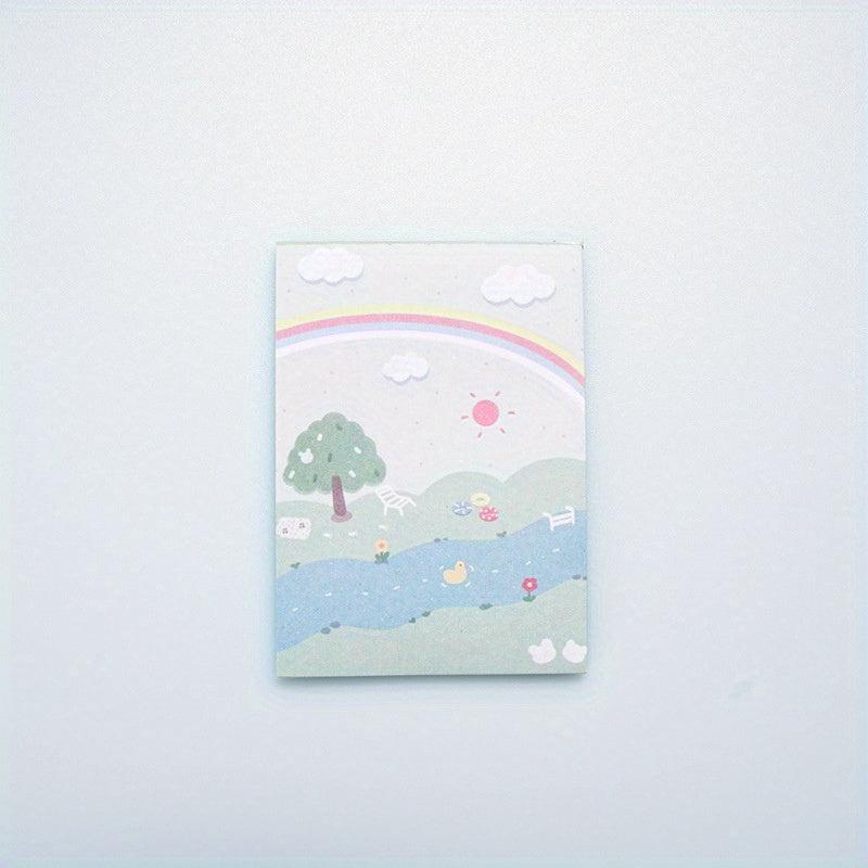 Mini Sticky Note Memo Pad 30 Sheets Student Small Notebook