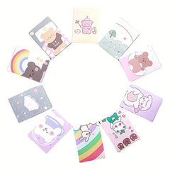 Mini Sticky Note Memo Pad 30 Sheets Student Small Notebook