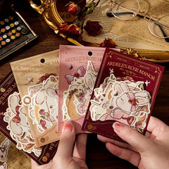 30pcs Rose Manor Series Note Paper DIY Diary Material Pack