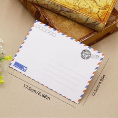 8pcs Vintage Envelopes Retro Style Classic Aged Envelopes