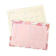 Weekly Planner Notepad Tear Out Pad Daily Schedule 50 Sheets Dateless To Do List