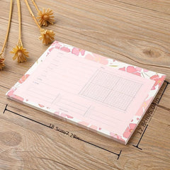 Weekly Planner Notepad Tear Out Pad Daily Schedule 50 Sheets Dateless To Do List