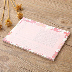 Weekly Planner Notepad Tear Out Pad Daily Schedule 50 Sheets Dateless To Do List