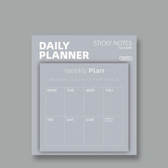 Retro Plan Notebook Four Styles To Choose From