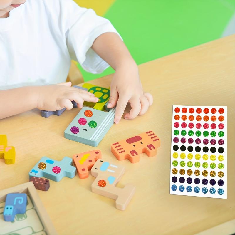 1540pcs Laser Dot Stickers for Crafts, Planners, Journals, Scrapbooks