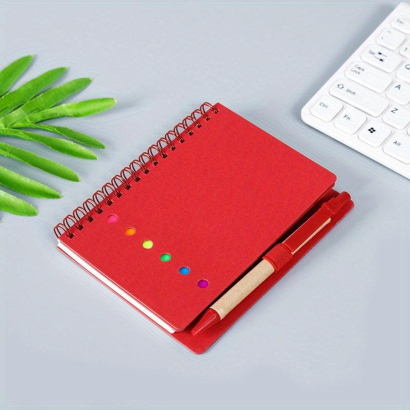 Small Coil Notebook Cowhide Student Office Stationery
