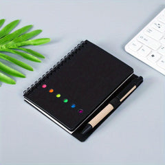 Small Coil Notebook Cowhide Student Office Stationery
