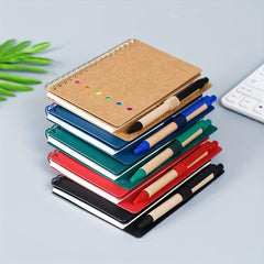 Small Coil Notebook Cowhide Student Office Stationery