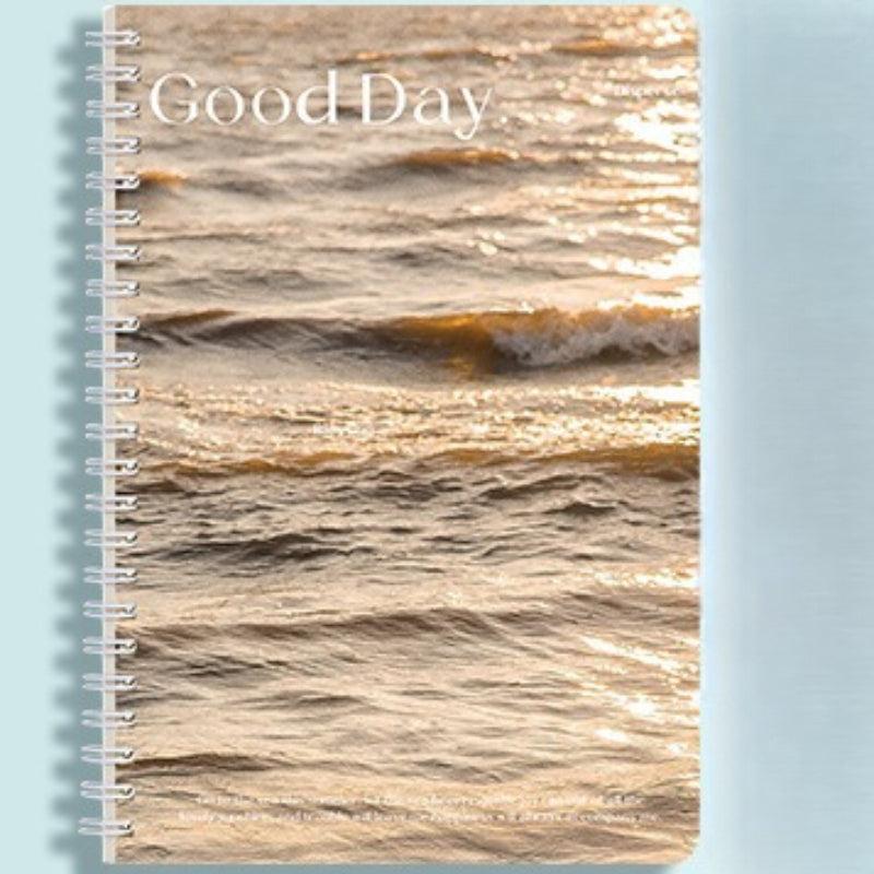 Ocean Wave Notebook 4pcs Thickened Student Prize 120 Pages 13 97 Cm