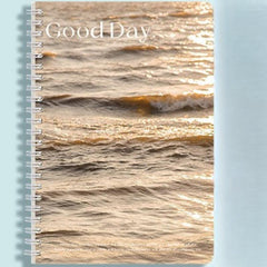 Ocean Wave Notebook 4pcs Thickened Student Prize 120 Pages 13 97 Cm