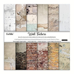 12 Sheets DIY Album Stickers Patterned Paper Series