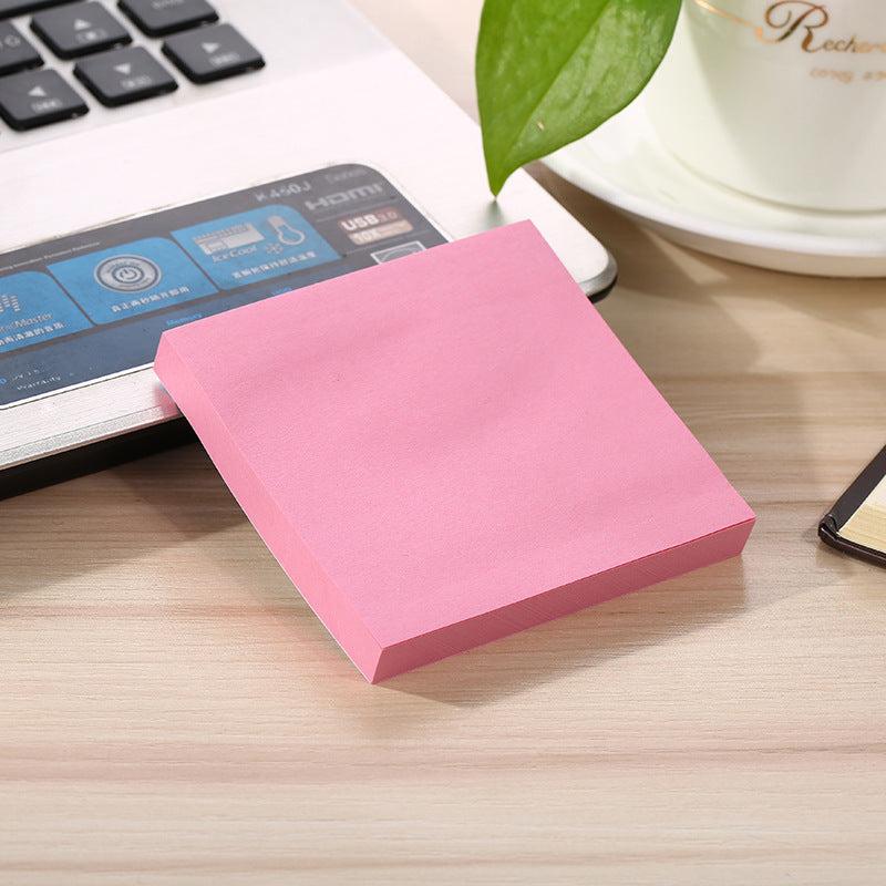 4pcs Sticky Notes Bright Colors Self Stick Pads 7.62x7.62cm