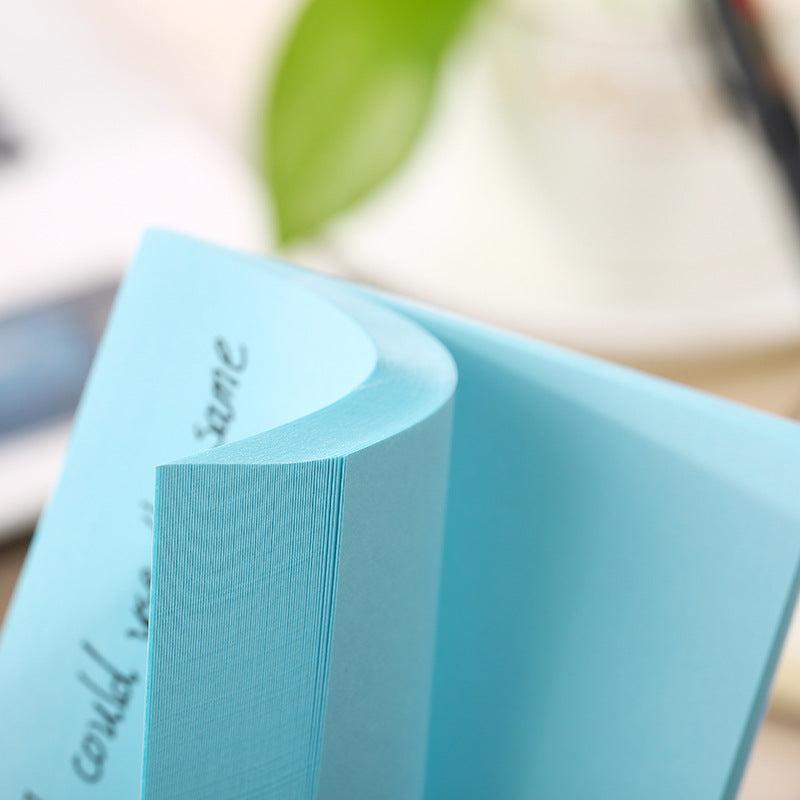 4pcs Sticky Notes Bright Colors Self Stick Pads 7.62x7.62cm