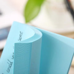 4pcs Sticky Notes Bright Colors Self Stick Pads 7.62x7.62cm