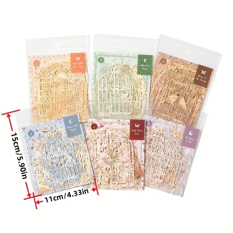 10pcs Green Lace Paper Gable With Annie European Style