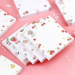 Fruit Sticky Note Sticky Memo Pad 80sheets