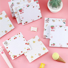 Fruit Sticky Note Sticky Memo Pad 80sheets