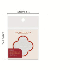 30pcs Memo Pad Mountain And Sea Wind Series Retro Shaped Journal DIY