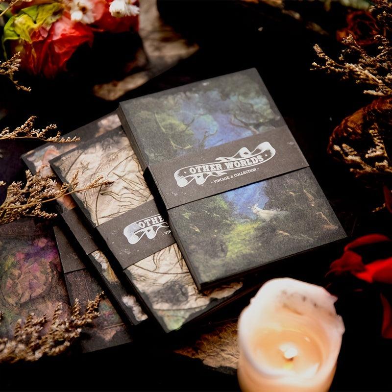 50pcs Vintage Art Background Paper DIY Scrapbooking Material