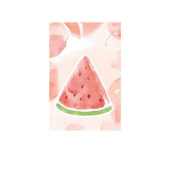2pcs Fruits Sticker Bookmark Memo Pad Sticky Note Bookmark