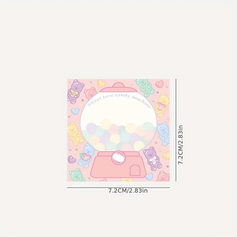 Sweetheart Candy Memo Pad Sticky Notes 80 Sheets