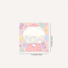 Sweetheart Candy Memo Pad Sticky Notes 80 Sheets