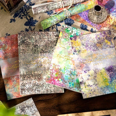 Vintage Dream Series Paper Collage Sticker Pack - 40pcs