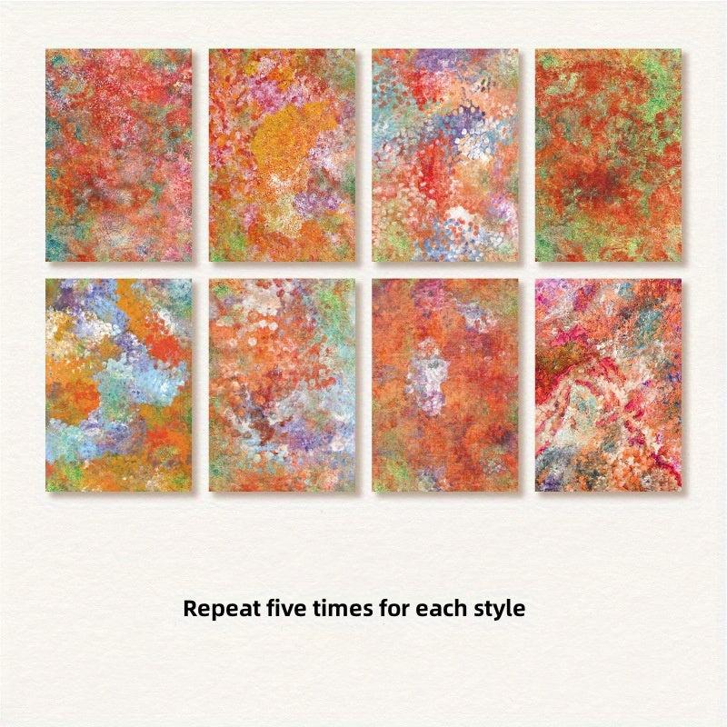 Vintage Dream Series Paper Collage Sticker Pack - 40pcs