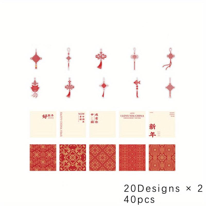 Spring Cerebellum Ax Diary Decorative Stickers 40 Pieces