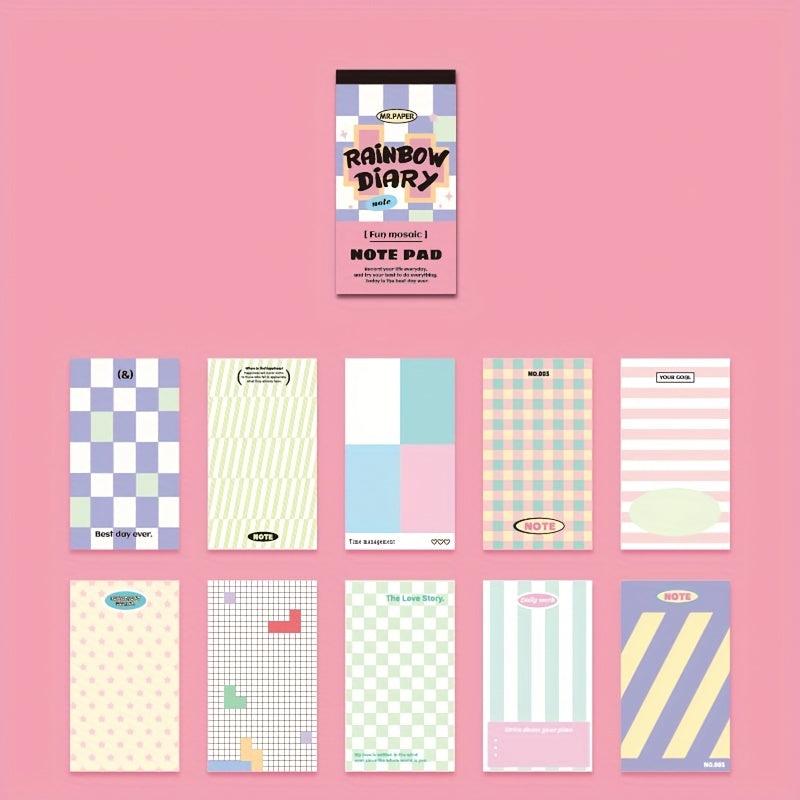Colorful Plan Series Memo Single - 100 Sheets