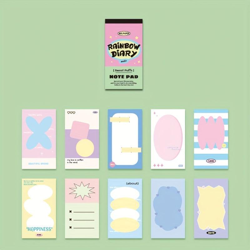 Colorful Plan Series Memo Single - 100 Sheets