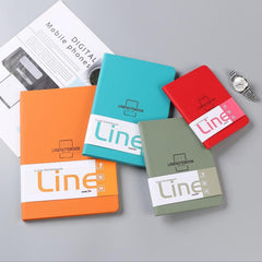 Stylish Waterproof Leather Notebook With Strap in Multiple Colors