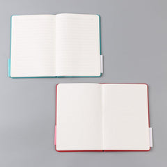 Stylish Waterproof Leather Notebook With Strap in Multiple Colors