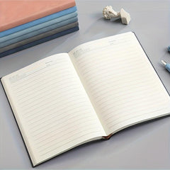 A6 Soft Leather Diary Meeting Record Notepad
