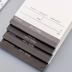 4pcs Business Plan Note Book Tear Notepad Office Desktop Schedule Memo Book
