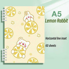 A5 Rabbit Notebook Thickened Diary Removable Replaceable Journal