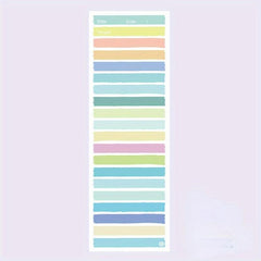 Grid Memo Plan Sticky Note Book 2 Packs