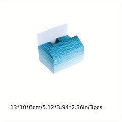 3pcs Scenery Storage Box Series Literary Hand Account Storage