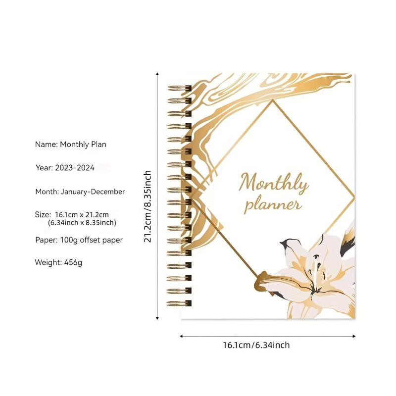 A5 Coil Book Foreign Trade Daily Weekly Planner
