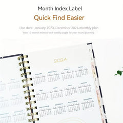 A5 Coil Book Foreign Trade Daily Weekly Planner