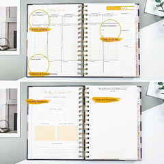 A5 Coil Book Foreign Trade Daily Weekly Planner