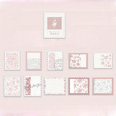20pcs 3.5In 2.8In Stamp Sticky Notes