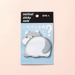 4pcs Mixed Office Notepad Cartoon Animal Memo Pad